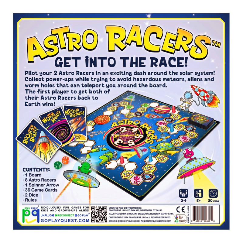 Astro Racers Game ACTION / ADVENTURE – PlayQuest LLC